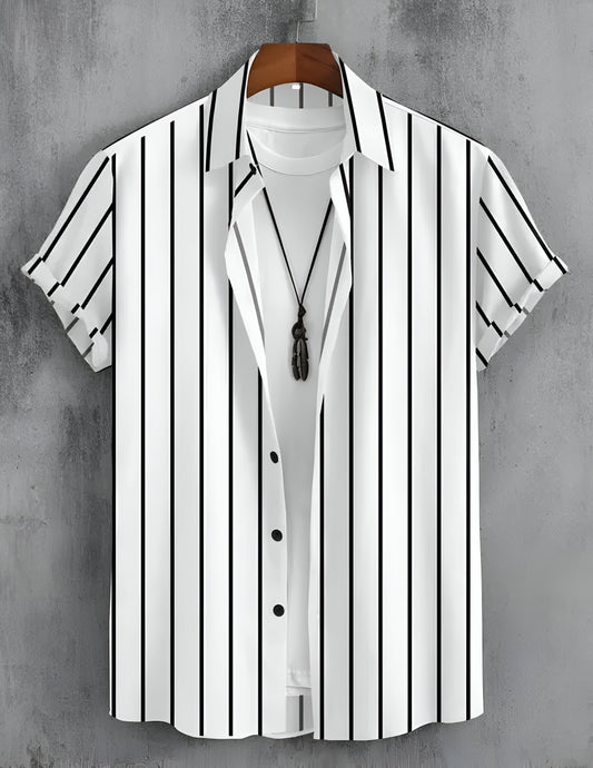 Men's Stylish Striped Shirt