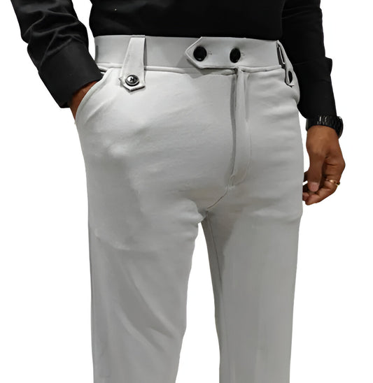 Silver Trouser for Men